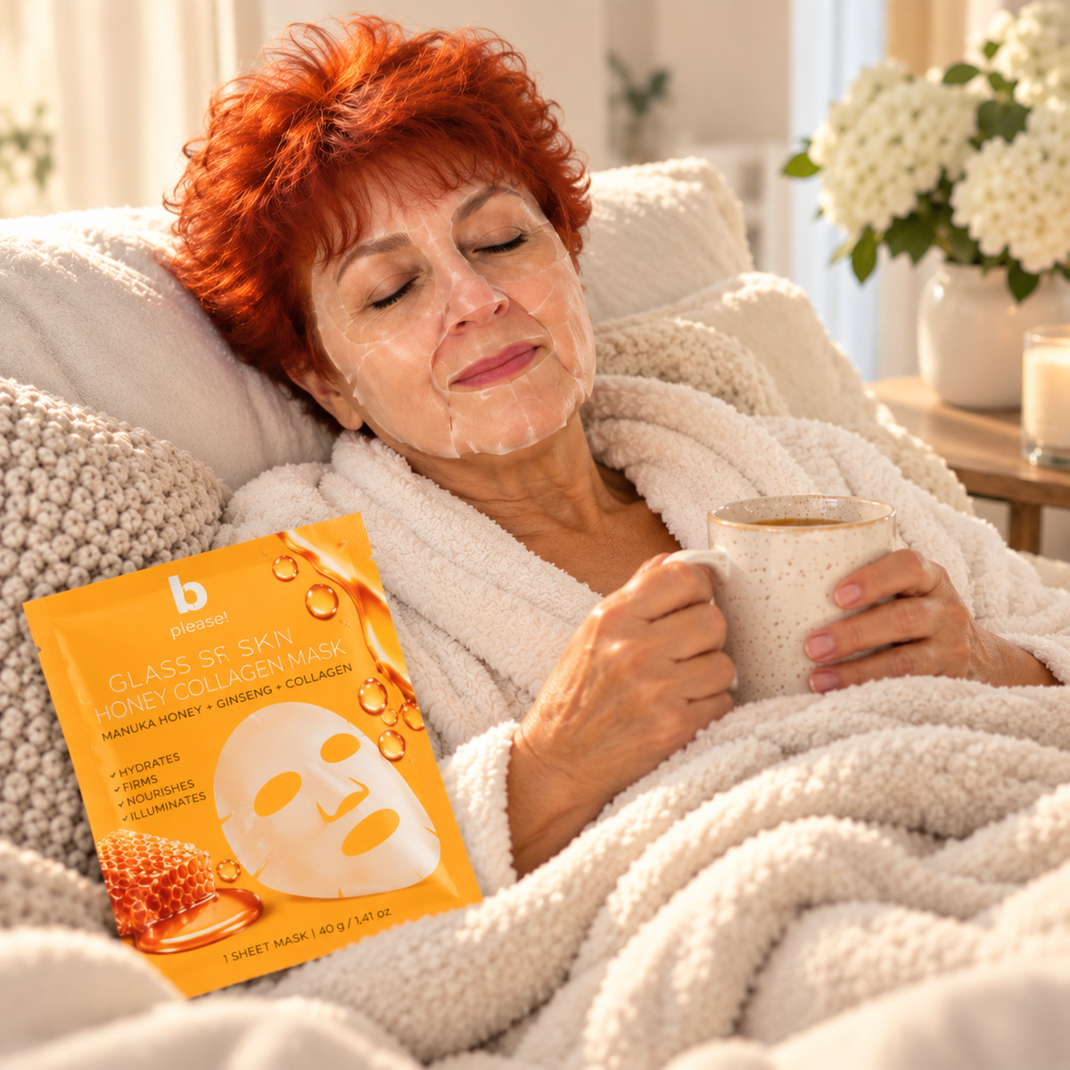 Glass Skin Honey Collagen Mask